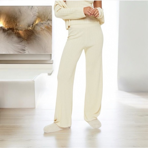 H&M- Lounge Wear Ribbed Pants-L - Picture 7 of 11